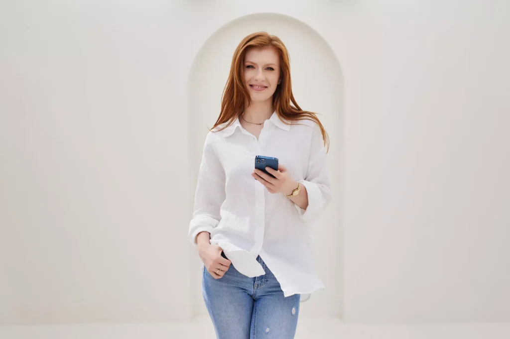 Agata Tatara ekspresyjna sesja do szkolenia online