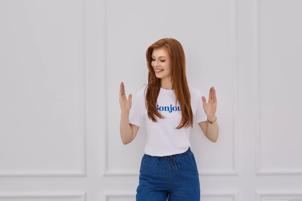 Agata Tatara ekspresyjna sesja do szkolenia online
