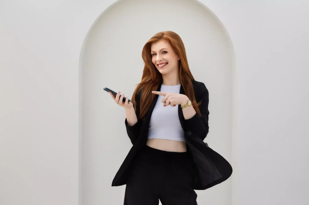 Agata Tatara ekspresyjna sesja do szkolenia online